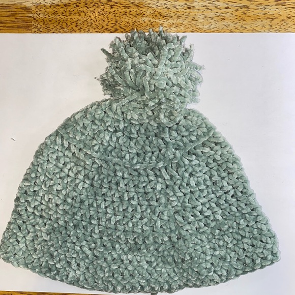 Sea Foam Green Winter Hat - Picture 4 of 4